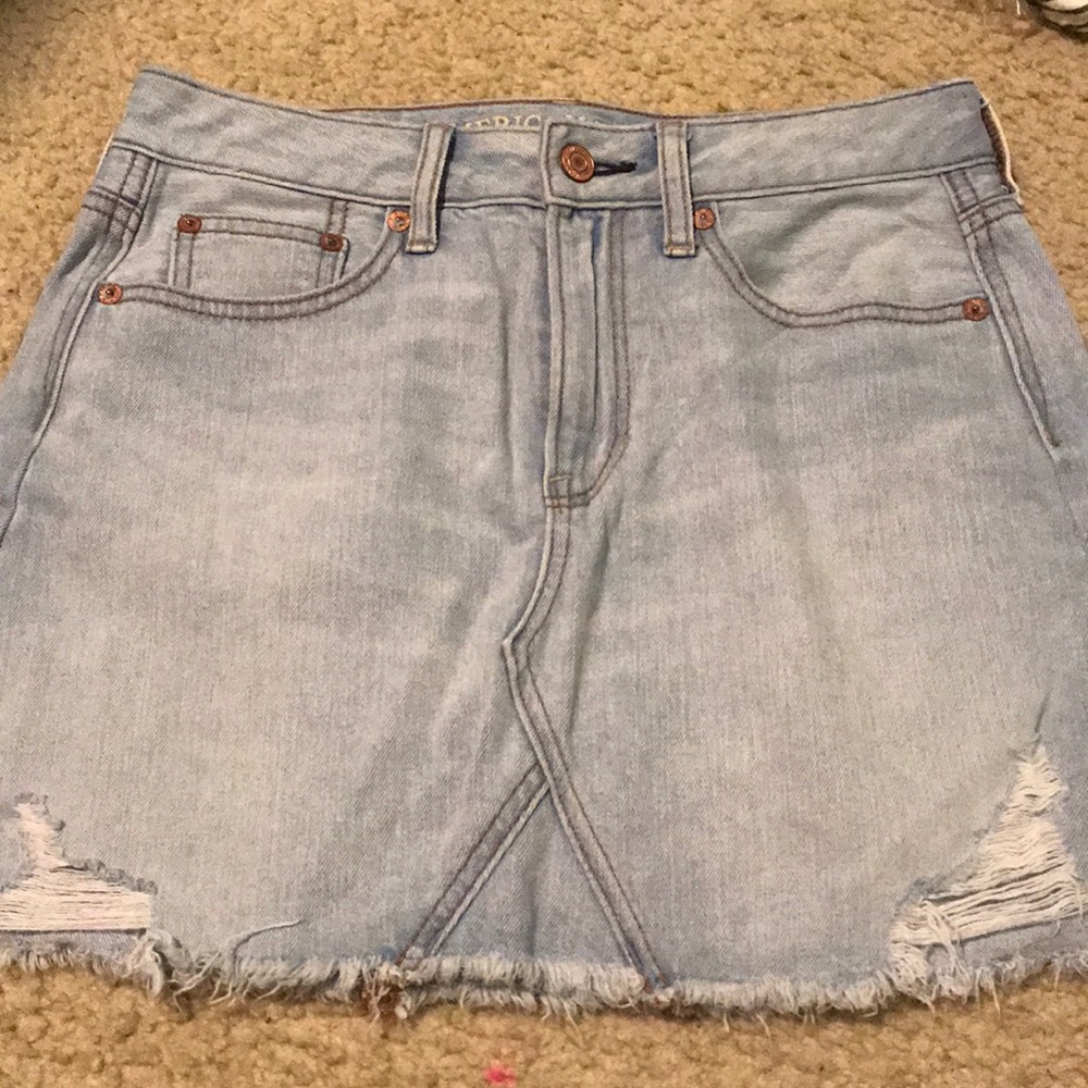 American Eagle jean skirt